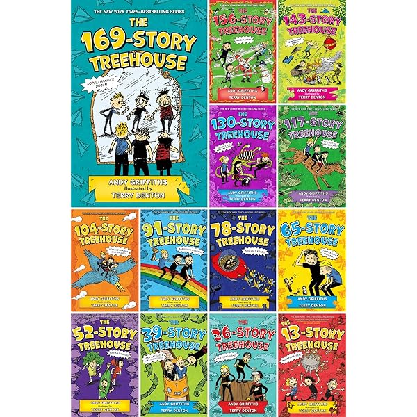 The Treehouse Books Series Total 13 Books Collection (Vol. 1 - Vol